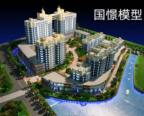 利川市建筑模型