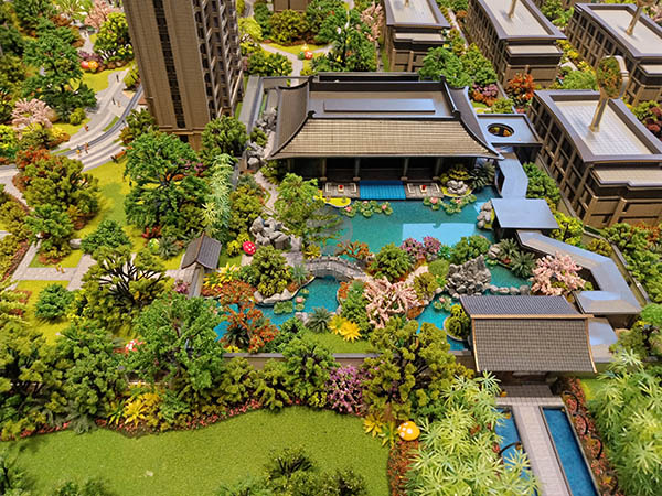 利川市建筑模型