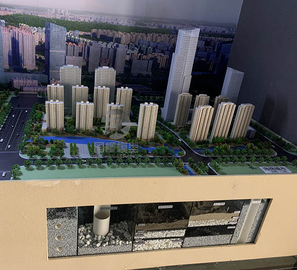 利川市建筑模型
