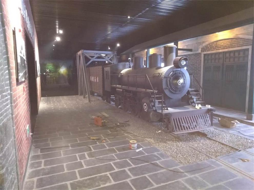 利川市蒸汽火车模型